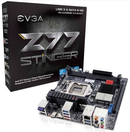 EVGA rende disponibile la Z77 Stinger Mini-ITX 1