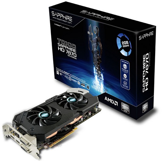 Sapphire lancia la Radeon HD 7870 Toxic 2GB 1