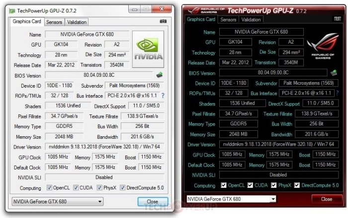 TechPowerUp rilascia GPU-Z 0.7.2 1
