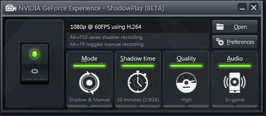 NVIDIA sta lavorando su ShadowPlay 2