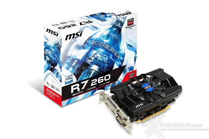 Disponibile la MSI Radeon R7 260 OC 1