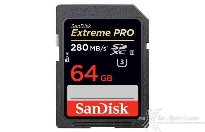 SanDisk annuncia le Extreme PRO SDHC/SDXC UHS-II  1