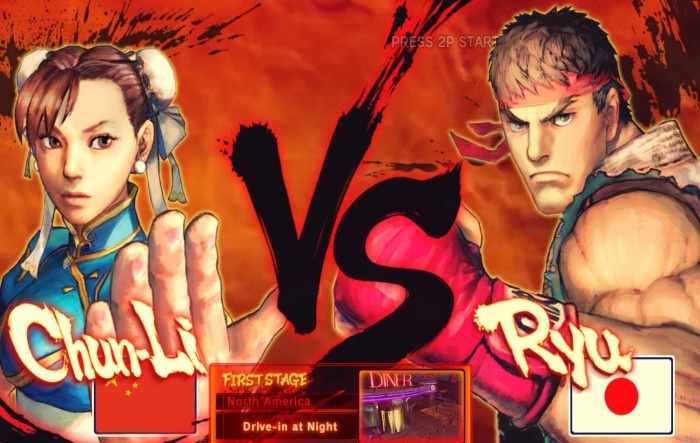 Il primo scontro di Street Fighter V 1