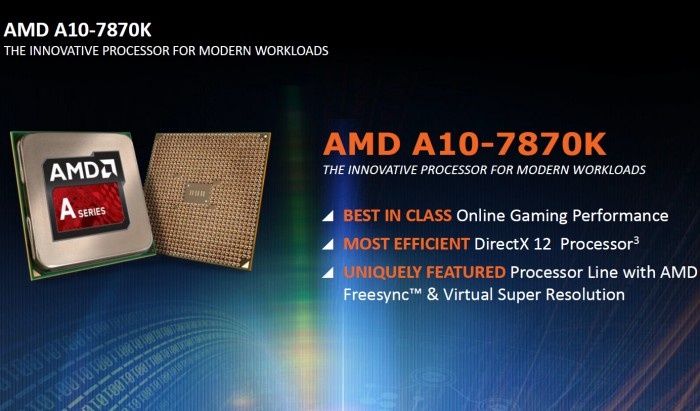AMD introduce le nuove APU A10-7870K 1