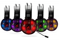 Potenti driver da 50mm ed illuminazione multicolore per i nuovi headset della divisione gaming di GeIL.