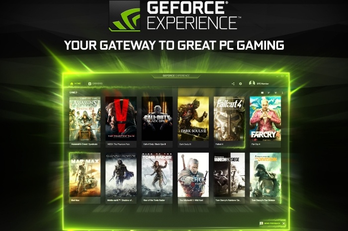 NVIDIA rilascia GeForce Experience 3.0 1
