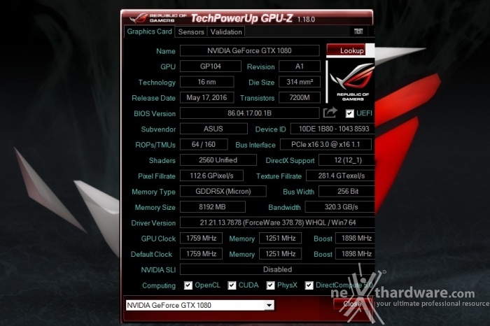 TechPowerUp rende disponibile GPU-Z 1.18.0 1