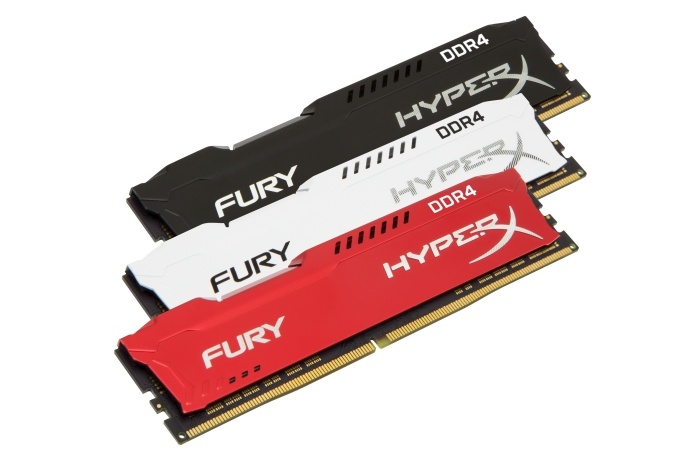 HyperX espande la linea di memorie FURY DDR4 1