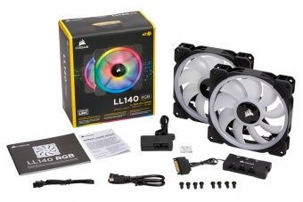 Una sinfonia di colori in arrivo con le CORSAIR LL120 e LL140 RGB 5