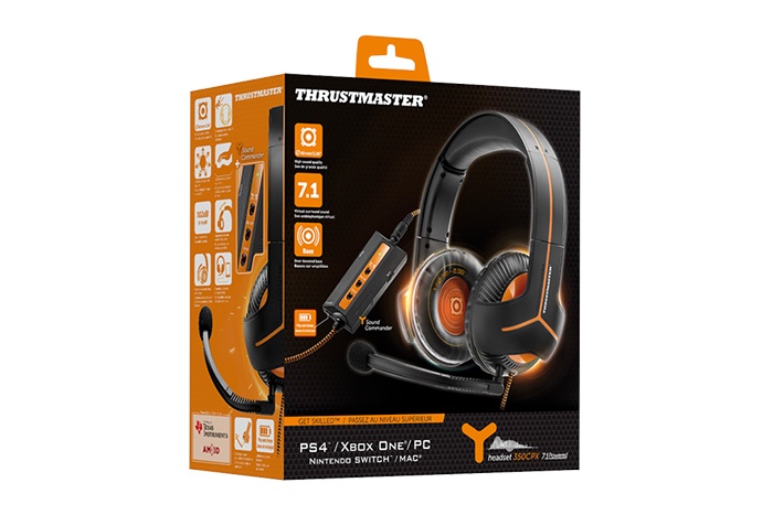 Thrustmaster lancia le cuffie Y-350CPX 7.1 5