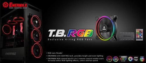 ENERMAX introduce le T.B. RGB a 4 anelli 2