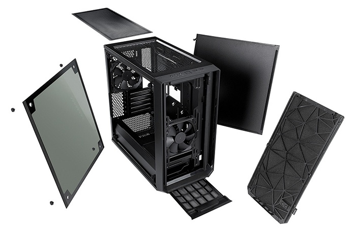 Fractal Design introduce il Meshify C Mini Dark TG 4