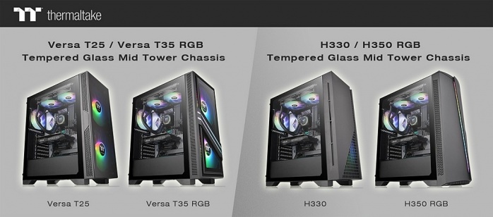 Thermaltake rinnova le serie Versa e 