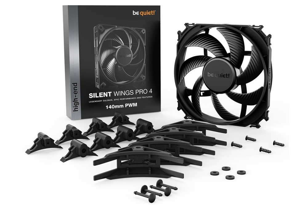 be quiet! presenta le Silent Wings 4 e Silent Wings Pro 4