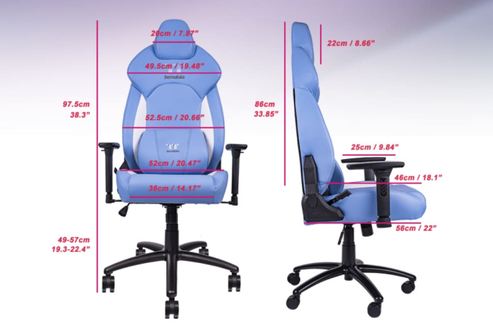 Thermaltake introduce la V Comfort Gaming Chair 3