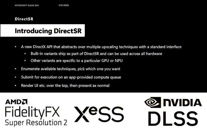 Microsoft DirectSR ora disponibile per gli sviluppatori 1
