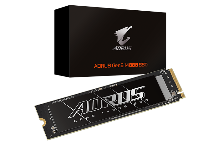 GIGABYTE annuncia l'AORUS Gen5 14000 SSD 1