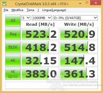 OCZ Vector 180 480GB 11. CrystalDiskMark 3.0.3 4