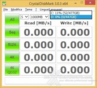 OCZ Vector 180 480GB 11. CrystalDiskMark 3.0.3 2