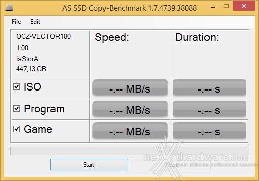OCZ Vector 180 480GB 12. AS SSD Benchmark 2