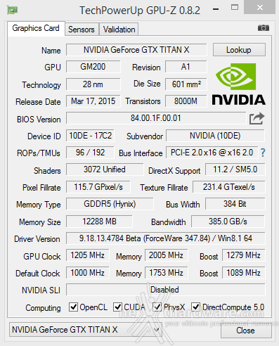 NVIDIA GeForce GTX TITAN X 13. Overclock 2