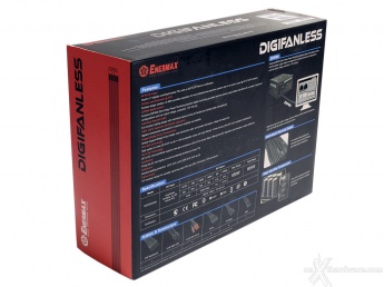 ENERMAX Digifanless 550W 1. Confezione & Specifiche Tecniche 2