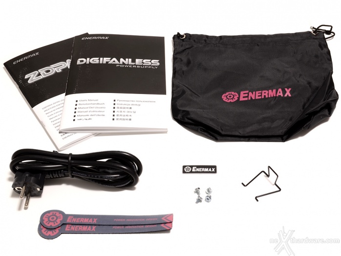 ENERMAX Digifanless 550W 1. Confezione & Specifiche Tecniche 6