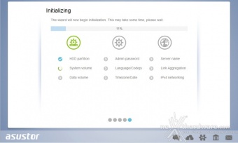 ASUSTOR AS5104T 4. Primo avvio 12