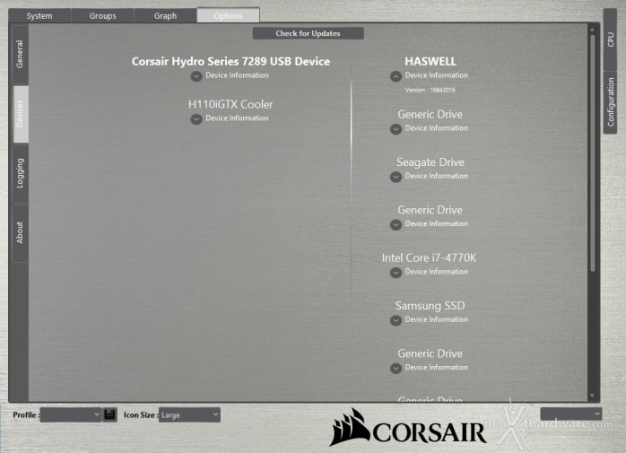 Corsair H110i GTX 5. Software - Corsair LINK 3 5