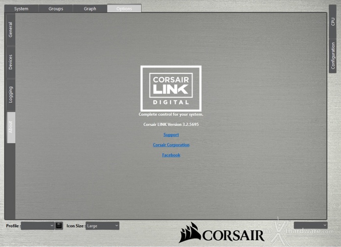 Corsair H110i GTX 5. Software - Corsair LINK 3 7