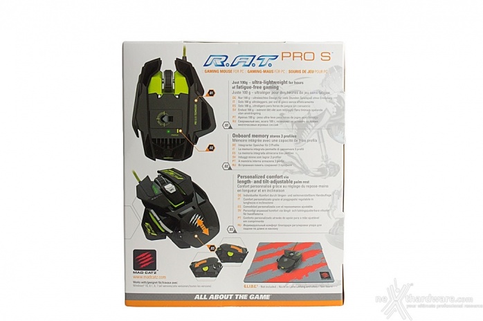 Mad Catz R.A.T. PRO S 1. Unboxing 3