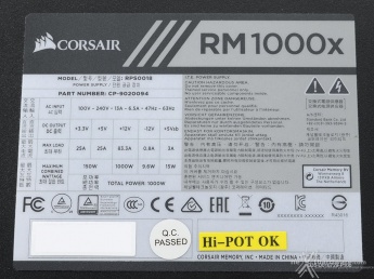 Corsair RM1000x 2. Visto da vicino 7