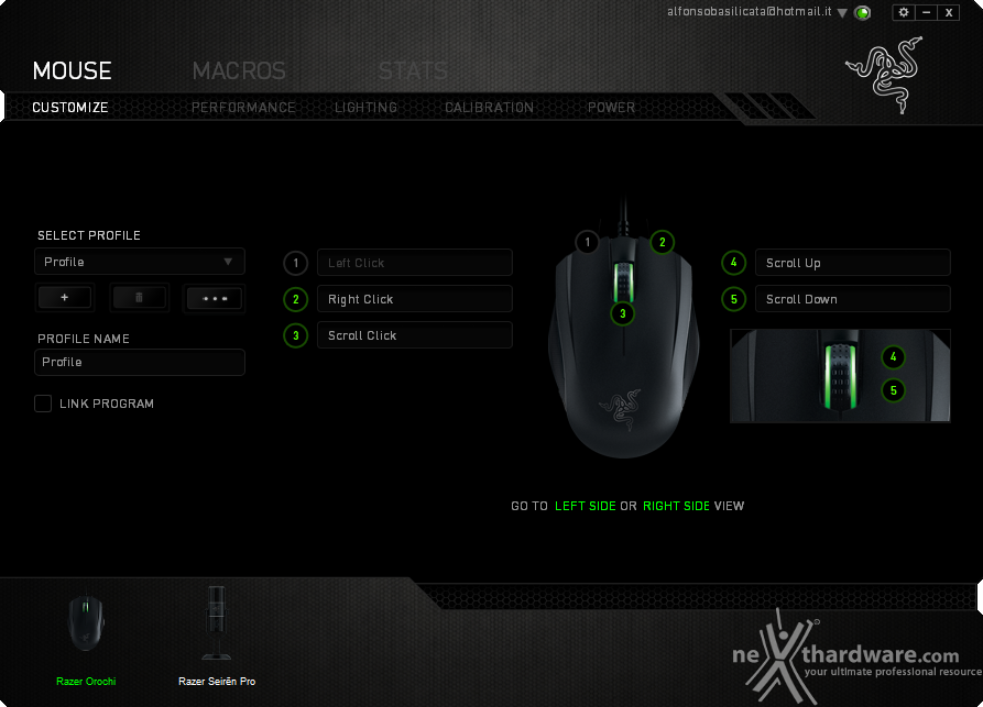 does razer synapse for mac support tartarus