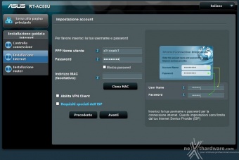 ASUS RT-AC88U 3. Interfaccia grafica - Menu generale 4