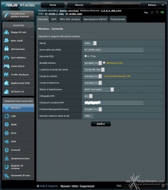 ASUS RT-AC88U 4. Interfaccia grafica - Impostazioni avanzate 1