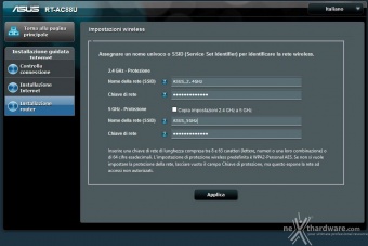 ASUS RT-AC88U 3. Interfaccia grafica - Menu generale 5