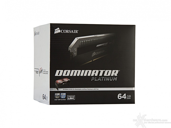 Corsair Dominator Platinum DDR4 3200MHz 64GB 1. Packaging & Bundle 1