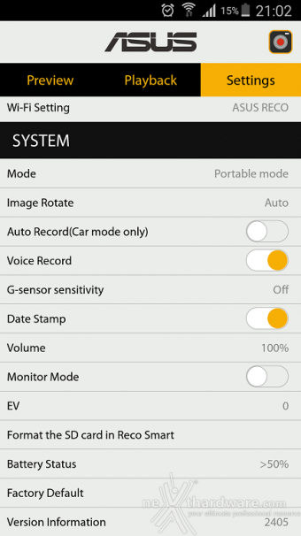 ASUS RECO Smart 4. App e configurazione 8