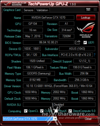 ASUS ROG STRIX GeForce GTX 1080 OC e GTX 1070 OC 6. Layout & PCB 1