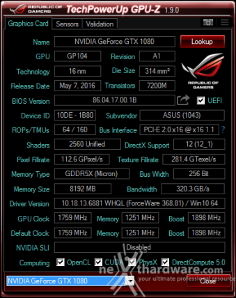 ASUS ROG STRIX GeForce GTX 1080 OC e GTX 1070 OC 6. Layout & PCB 2