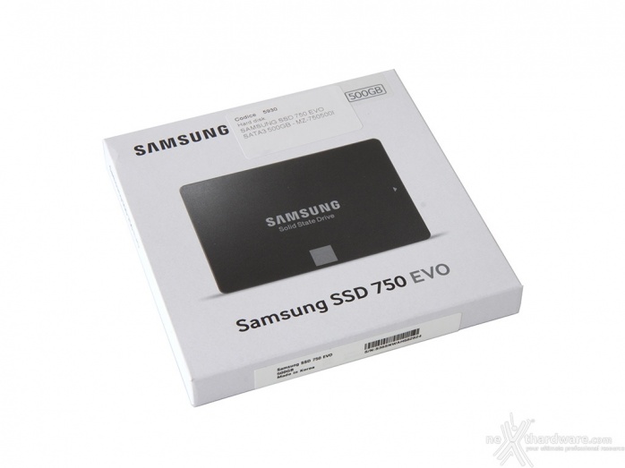 Samsung 750 EVO 500GB 1. Packaging & Bundle 1