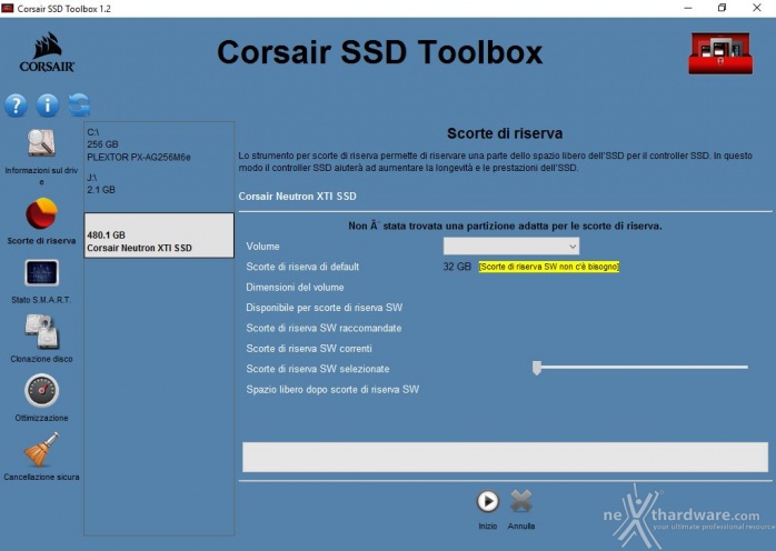 Corsair Neutron XTi 480GB 3. Firmware -TRIM - SSD Toolbox 8