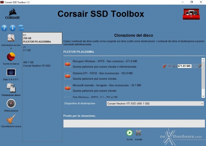 Corsair Neutron XTi 480GB 3. Firmware -TRIM - SSD Toolbox 14