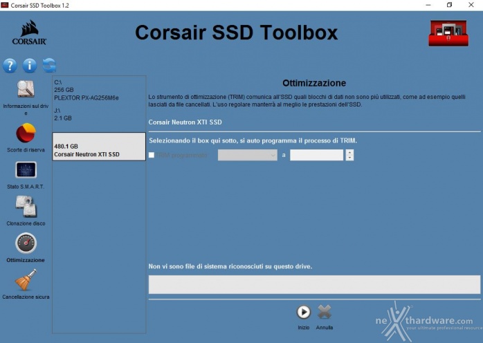 Corsair Neutron XTi 480GB 3. Firmware -TRIM - SSD Toolbox 15