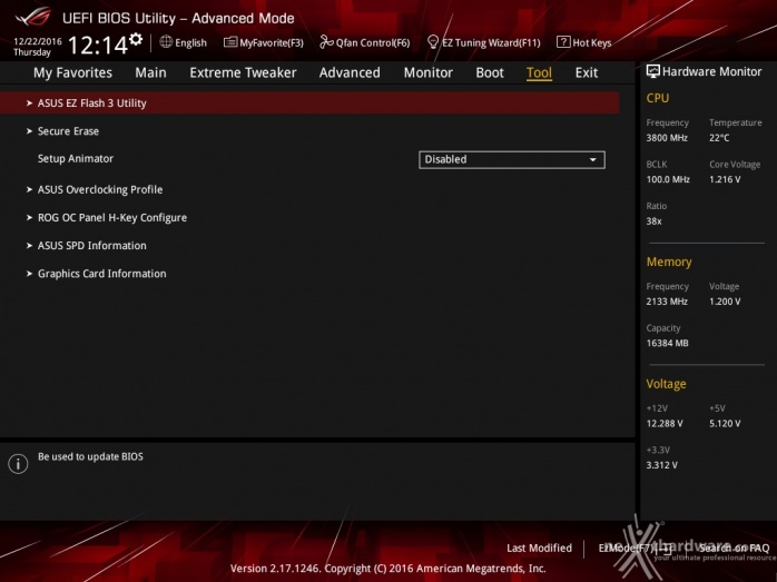 ASUS ROG MAXIMUS IX CODE 7. UEFI BIOS  -  Impostazioni generali 12