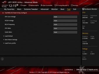 ASUS ROG MAXIMUS IX CODE 7. UEFI BIOS  -  Impostazioni generali 16