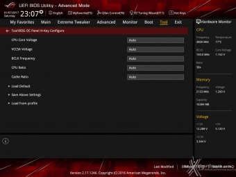 ASUS ROG MAXIMUS IX HERO 7. UEFI BIOS  -  Impostazioni generali 17