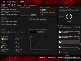 ASUS ROG MAXIMUS IX HERO 7. UEFI BIOS  -  Impostazioni generali 1