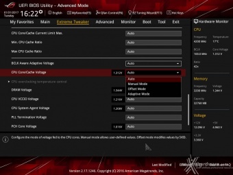 ASUS ROG MAXIMUS IX FORMULA 8. UEFI BIOS - Extreme Tweaker 3