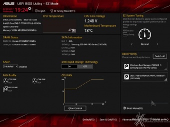 ASUS ROG STRIX Z270I GAMING 7. UEFI BIOS  -  Impostazioni generali 1